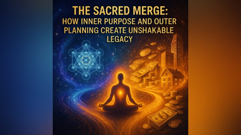 The Sacred Merge: How Inner Purpose and Outer Planning Create Unshakable Legacy